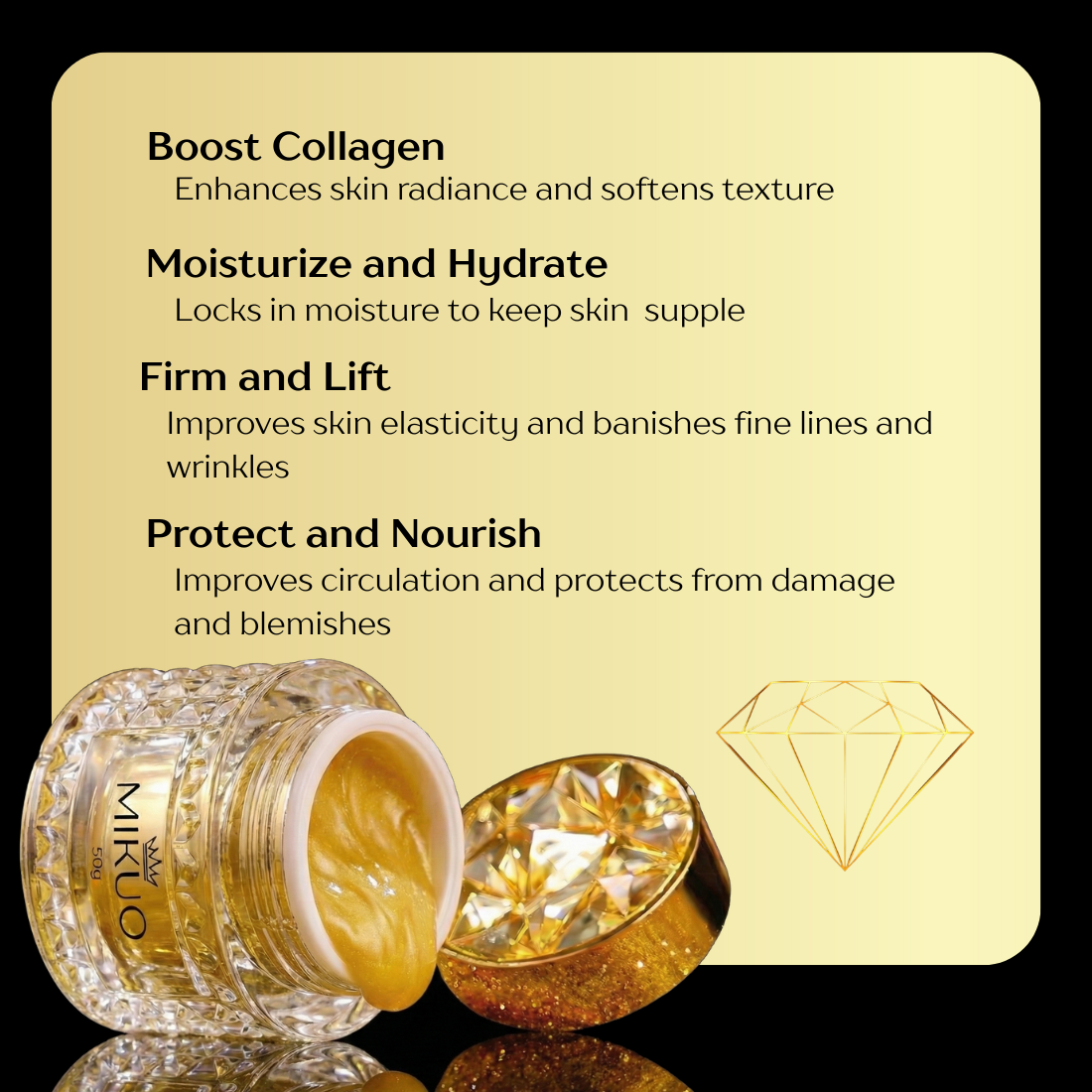 MIKUO Gold Ginseng Moisturizer