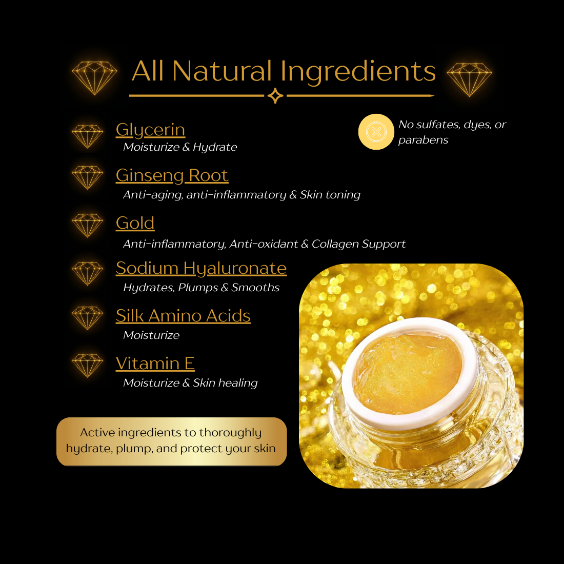 MIKUO Gold Ginseng Moisturizer