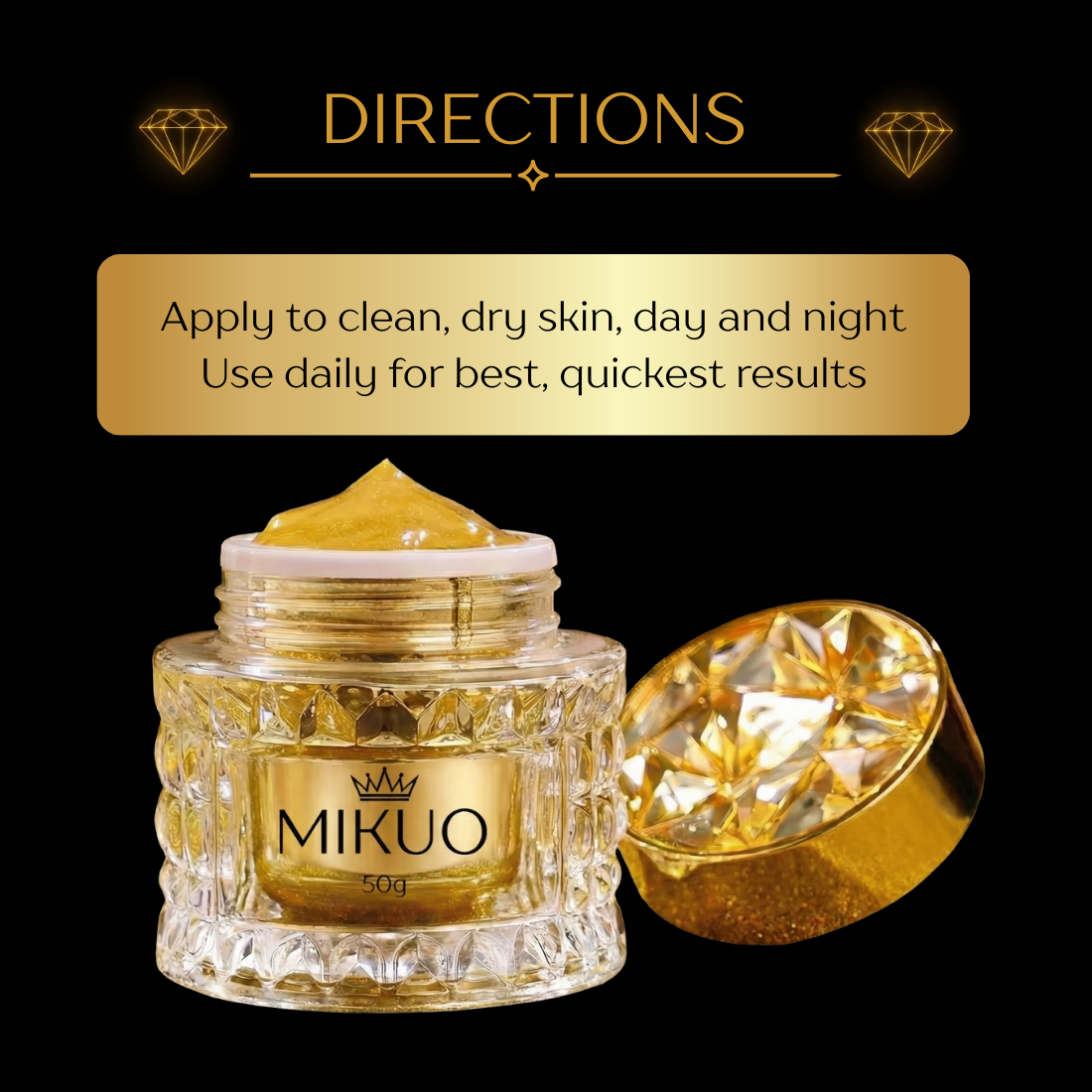 MIKUO Gold Ginseng Moisturizer
